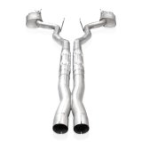Stainless Works 2024 Mustang GT Catback Quad Tips Redline Sound H-Pipe Factory Connect Exhaust thumbnail 3