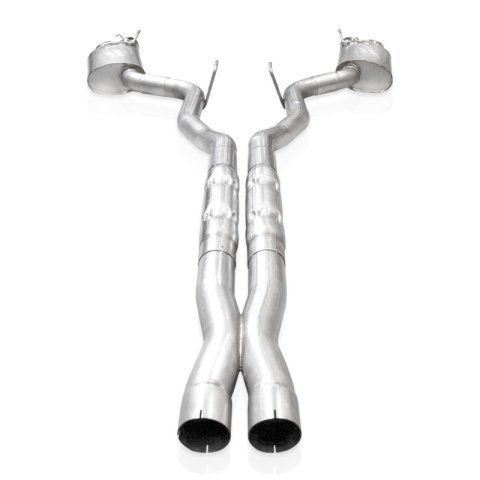 Stainless Works 2024 Mustang GT Catback Quad Tips Redline Sound H-Pipe Performance Connect Exhaust thumbnail 3