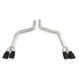Stainless Works 15-21 Dodge Challenger 5.7L/6.2L/6.4L Rear Resonator Delete - Black Tips thumbnail 2