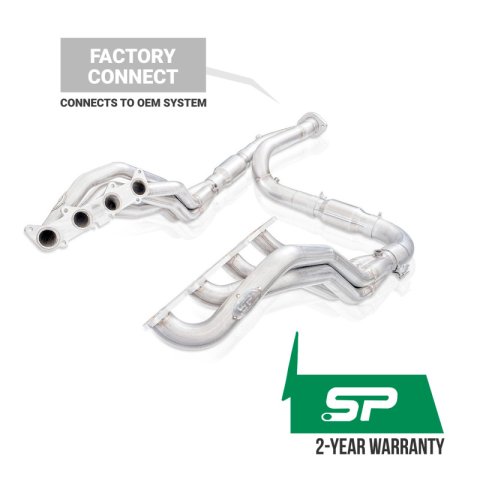 Stainless Works 21-25 Ford F150 5.0L Headers 1-7/8in Primaries High-Flow Cats Factory Conn. thumbnail 2