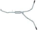 Gibson 99-05 Chevrolet Silverado 1500 Base 4.3L 2.5in Cat-Back Dual Extreme Exhaust - Aluminized thumbnail 1