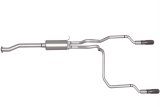 Gibson 96-97 Chevrolet S10 LS 2.2L 1.75in Cat-Back Dual Split Exhaust - Aluminized thumbnail 1