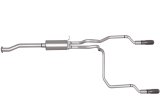 Gibson 96-97 Chevrolet S10 LS 2.2L 1.75in Cat-Back Dual Split Exhaust - Aluminized thumbnail 4