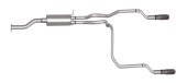 Gibson 98-99 Chevrolet S10 Base 4.3L 1.75in Cat-Back Dual Split Exhaust - Aluminized thumbnail 1
