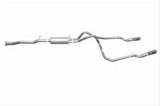 Gibson 98-00 Chevrolet S10 LS 2.2L 1.75in Cat-Back Dual Split Exhaust - Aluminized thumbnail 3