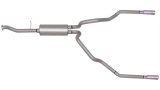 Gibson 99-05 Chevrolet Silverado 1500 Base 4.3L 2.5in Cat-Back Dual Split Exhaust - Aluminized thumbnail 1