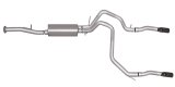 Gibson 07-12 Chevrolet Avalanche LS 5.3L 2.25in Cat-Back Dual Split Exhaust - Aluminized thumbnail 1