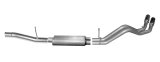 Gibson 15-18 Chevrolet Silverado 1500 LS 5.3L 3in/2.25in Cat-Back Dual Sport Exhaust - Aluminized thumbnail 1