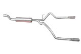 Gibson 03-04 Dodge Ram 2500 SLT 5.7L 2.5in Cat-Back Dual Split Exhaust - Aluminized thumbnail 1