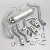 Gibson 00-03 Dodge Dakota SLT 3.9L 2.5in Cat-Back Dual Split Exhaust - Aluminized thumbnail 4