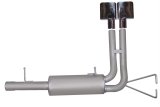 Gibson 99-04 Ford F-250 Super Duty Lariat 6.8L 2.25in Cat-Back Super Truck Exhaust - Aluminized thumbnail 2