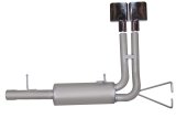 Gibson 99-04 Ford F-250 Super Duty Lariat 6.8L 2.25in Cat-Back Super Truck Exhaust - Aluminized thumbnail 5