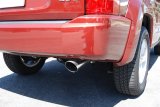 Gibson 08-12 Jeep Liberty Limited 3.7L 2.5in Cat-Back Single Exhaust - Aluminized thumbnail 2