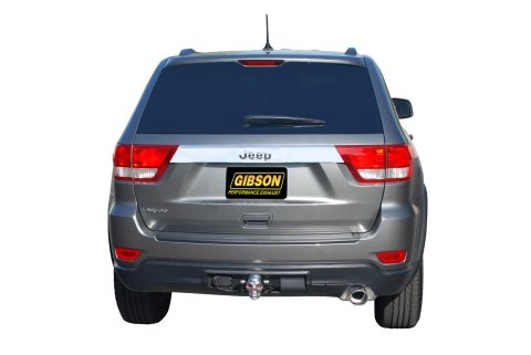 Gibson 11-12 Jeep Grand Cherokee Laredo 3.6L 2.5in Axle-Back Single Exhaust - Aluminized thumbnail 1