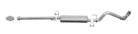 Gibson 05-13 Toyota Tacoma Base 4.0L 2.5in Cat-Back Single Exhaust - Aluminized thumbnail 1