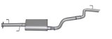 Gibson 07-14 Toyota FJ Cruiser Base 4.0L 2.5in Cat-Back Single Exhaust - Aluminized thumbnail 5