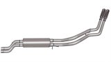 Gibson 01-05 Chevrolet Silverado 2500 HD Base 6.0L 2.5in Cat-Back Dual Sport Exhaust - Stainless thumbnail 1