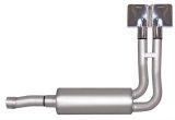 Gibson 88-93 Chevrolet C1500 Cheyenne 5.7L 2.5in Cat-Back Super Truck Exhaust - Stainless thumbnail 1
