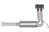 Gibson 94-95 Chevrolet K1500 Base 4.3L 2.5in Cat-Back Super Truck Exhaust - Stainless thumbnail 1