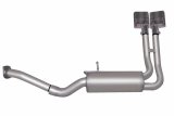 Gibson 99-05 Chevrolet Silverado 1500 Base 4.3L 2.5in Cat-Back Super Truck Exhaust - Stainless thumbnail 4