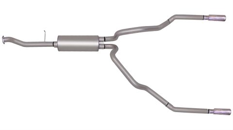 Gibson 99-05 Chevrolet Silverado 1500 Base 4.3L 2.5in Cat-Back Dual Split Exhaust - Stainless