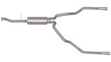 Gibson 99-05 Chevrolet Silverado 1500 Base 4.3L 2.5in Cat-Back Dual Split Exhaust - Stainless thumbnail 4