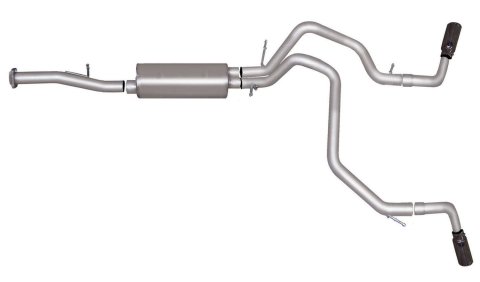 Gibson 07-12 Chevrolet Avalanche LS 5.3L 2.25in Cat-Back Dual Extreme Exhaust - Stainless thumbnail 6