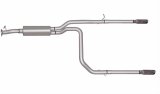 Gibson 00-05 Chevrolet Astro Base 4.3L 2.5in Cat-Back Dual Split Exhaust - Stainless thumbnail 1