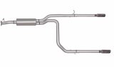Gibson 00-05 Chevrolet Astro Base 4.3L 2.5in Cat-Back Dual Split Exhaust - Stainless thumbnail 4