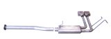 Gibson 08-09 Chevrolet Silverado 1500 LS 4.8L 2.5in Cat-Back Super Truck Exhaust - Stainless thumbnail 1