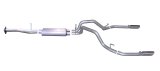Gibson 07-09 Chevrolet Silverado 1500 LT 4.8L 2.5in Cat-Back Dual Split Exhaust - Stainless thumbnail 1