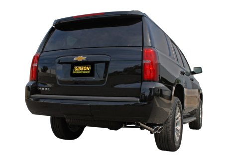 Gibson 15-19 Chevrolet Tahoe LS 5.3L 2.25in Cat-Back Dual Sport Exhaust - Stainless thumbnail 2