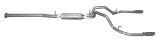 Gibson 14-18 Chevrolet Silverado 1500 LTZ 6.2L 3.5in/2.25in Cat-Back Dual Split Exhaust - Stainless thumbnail 1
