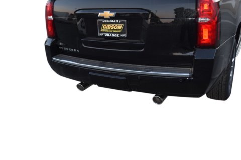 Gibson 18-19 Chevrolet Suburban LS 5.3L 2.25in Cat-Back Dual Split Exhaust - Stainless thumbnail 4
