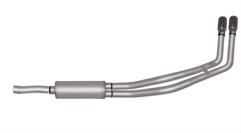 Gibson 88-93 Chevrolet C1500 Cheyenne 5.7L 2.5in Cat-Back Dual Sport Exhaust - Stainless thumbnail 6