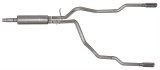 Gibson 98-01 Dodge Ram 1500 Sport 3.9L 2.5in Cat-Back Dual Split Exhaust - Stainless thumbnail 1