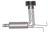 Gibson 94-96 Dodge Ram 1500 Base 3.9L 2.5in Cat-Back Super Truck Exhaust - Stainless thumbnail 1
