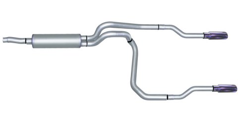 Gibson 02-03 Dodge Dakota SLT 3.9L 2.5in Cat-Back Dual Split Exhaust - Stainless thumbnail 4