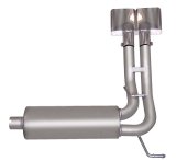 Gibson 02-05 Dodge Ram 1500 SLT 4.7L 2.5in Cat-Back Super Truck Exhaust - Stainless thumbnail 4