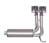 Gibson 04-05 Dodge Ram 1500 SLT 5.7L 2.5in Cat-Back Super Truck Exhaust - Stainless thumbnail 2