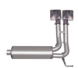 Gibson 04-05 Dodge Ram 1500 SLT 5.7L 2.5in Cat-Back Super Truck Exhaust - Stainless thumbnail 4