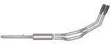 Gibson 05-07 Dodge Dakota Laramie 3.7L 2.5in Cat-Back Dual Sport Exhaust - Stainless thumbnail 1