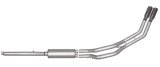 Gibson 05-07 Dodge Dakota Laramie 3.7L 2.5in Cat-Back Dual Sport Exhaust - Stainless thumbnail 4
