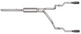 Gibson 05-07 Dodge Dakota Laramie 3.7L 2.5in Cat-Back Dual Split Exhaust - Stainless thumbnail 4