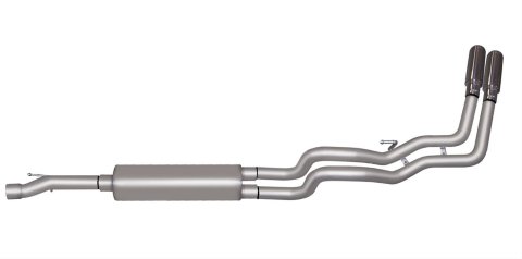 Gibson 06-07 Dodge Ram 1500 Laramie 5.7L 2.5in Cat-Back Dual Sport Exhaust - Stainless thumbnail 1