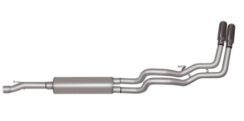 Gibson 06-07 Dodge Ram 1500 Laramie 5.7L 2.5in Cat-Back Dual Sport Exhaust - Stainless thumbnail 4