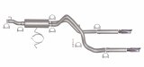 Gibson 06-08 Dodge Ram 1500 Laramie 5.7L 2.5in Cat-Back Dual Split Exhaust - Stainless thumbnail 1