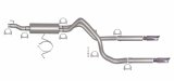 Gibson 06-08 Dodge Ram 1500 Laramie 5.7L 2.5in Cat-Back Dual Split Exhaust - Stainless thumbnail 4