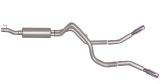 Gibson 06-08 Dodge Ram 1500 Laramie 5.7L 2.5in Cat-Back Dual Extreme Exhaust - Stainless thumbnail 1