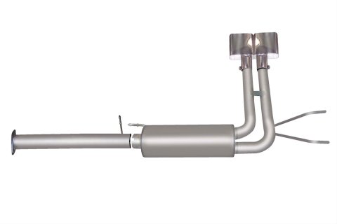 Gibson 06-08 Dodge Ram 1500 Laramie 5.7L 2.5in Cat-Back Super Truck Exhaust - Stainless thumbnail 2